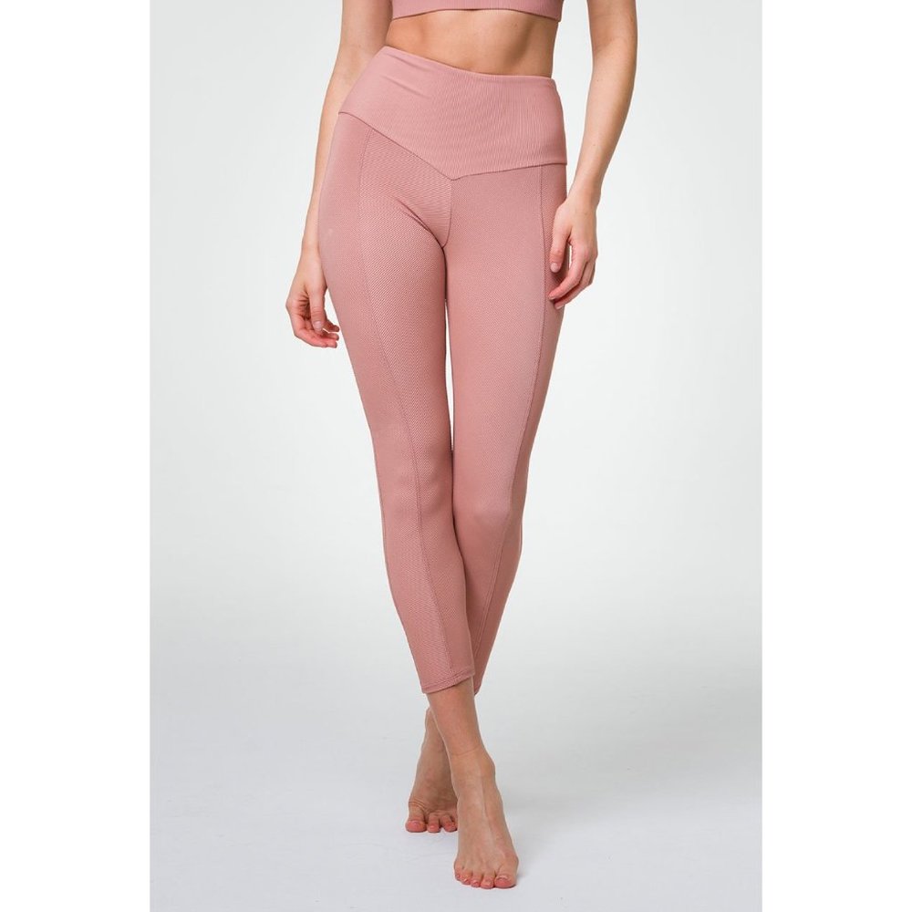 NEW! Onzie Sweetheart Rib Midi Leggings - Picture 2 of 7